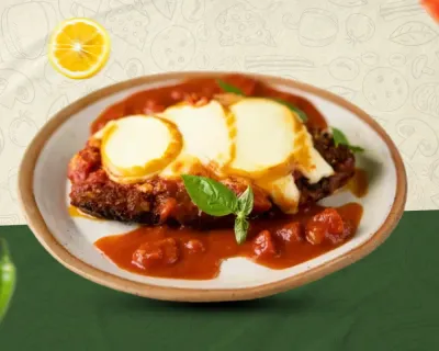 Bouchées de poulet au  parmesan