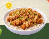 Crispy poulet (avec riz)