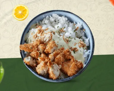 Crousty poulet (avec frites)