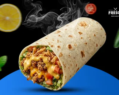 Wrap Poulet Pené
