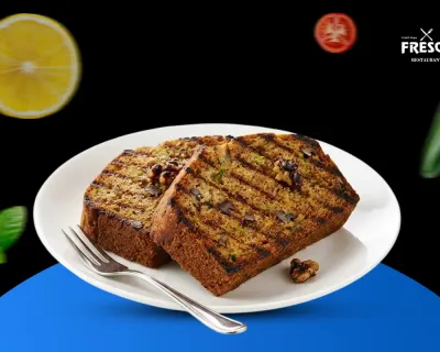 Grilled Banana Bread
