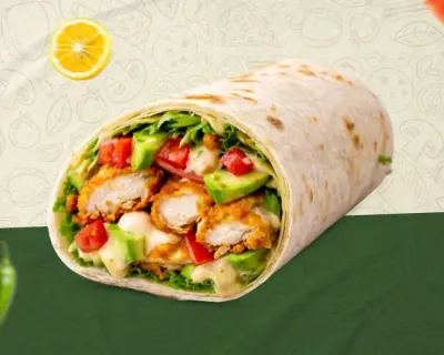 WRAP POULET PANE