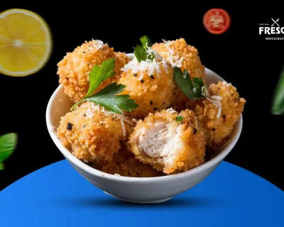 Bouchées de poulet au parmesan